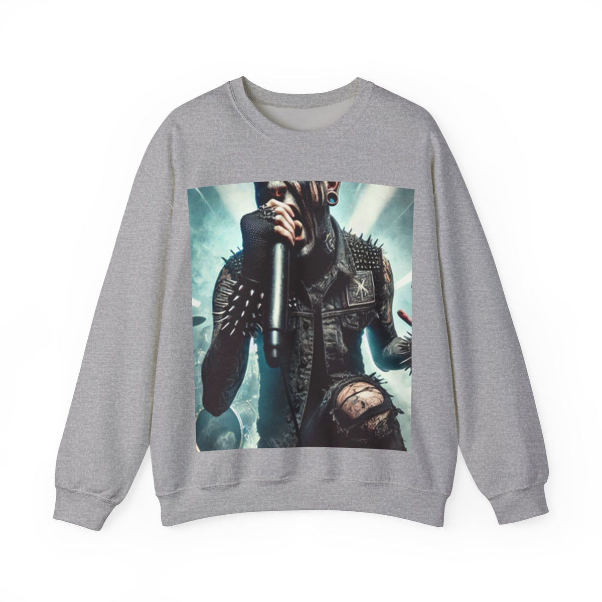 Punk Rock Vocalist Stage Energy Soft Music Sweatshirt