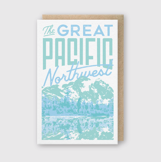 The Great Pacific North West Greeting Card