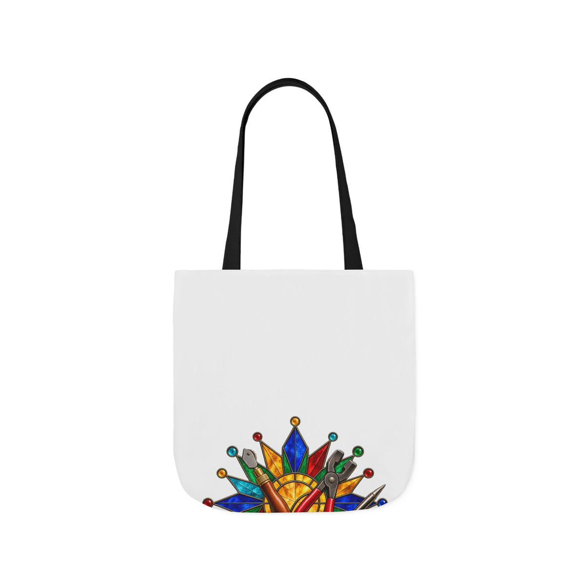 Stained Glass Workshop Tools Tote Bag