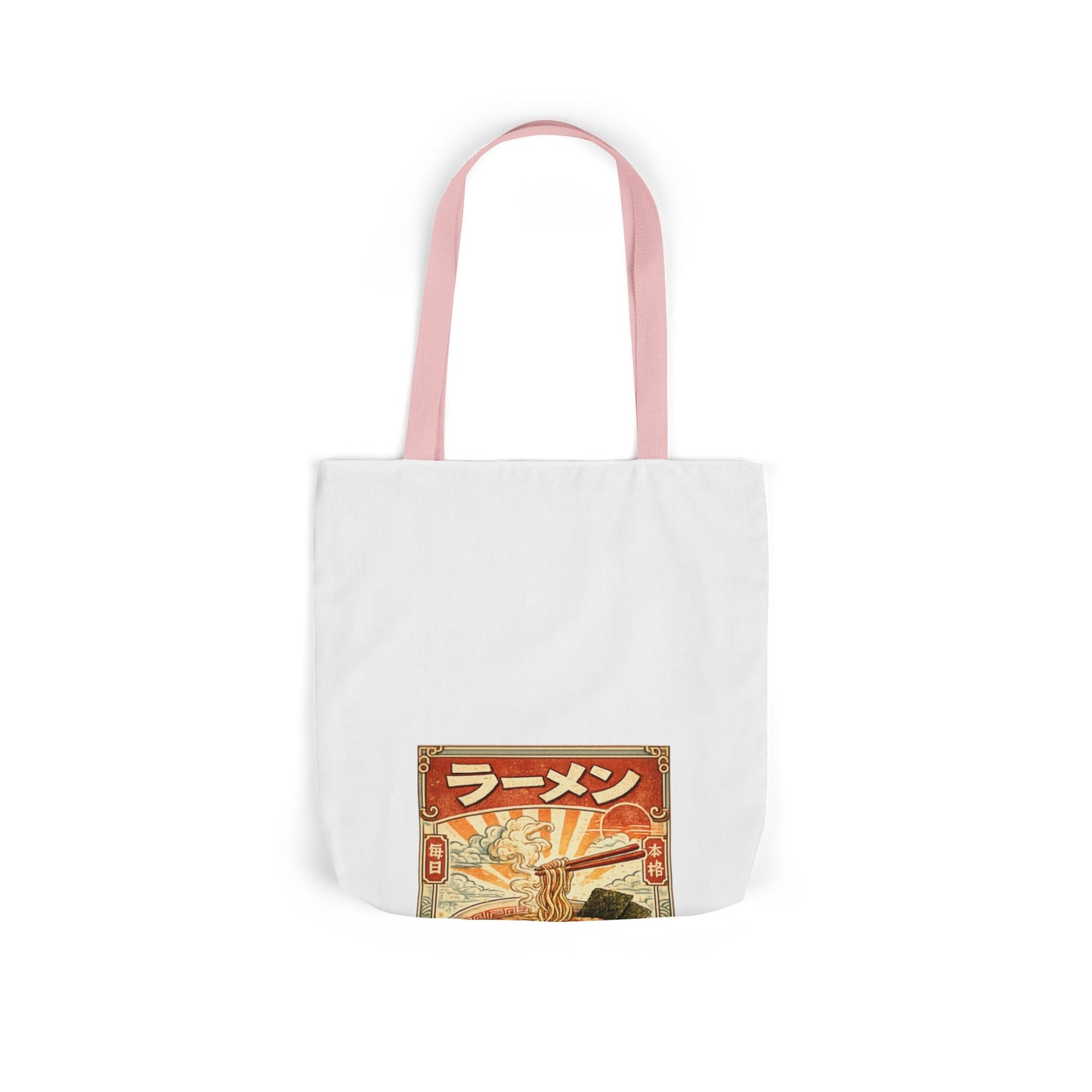 Vintage Ramen Bowl Illustration Tote Bag
