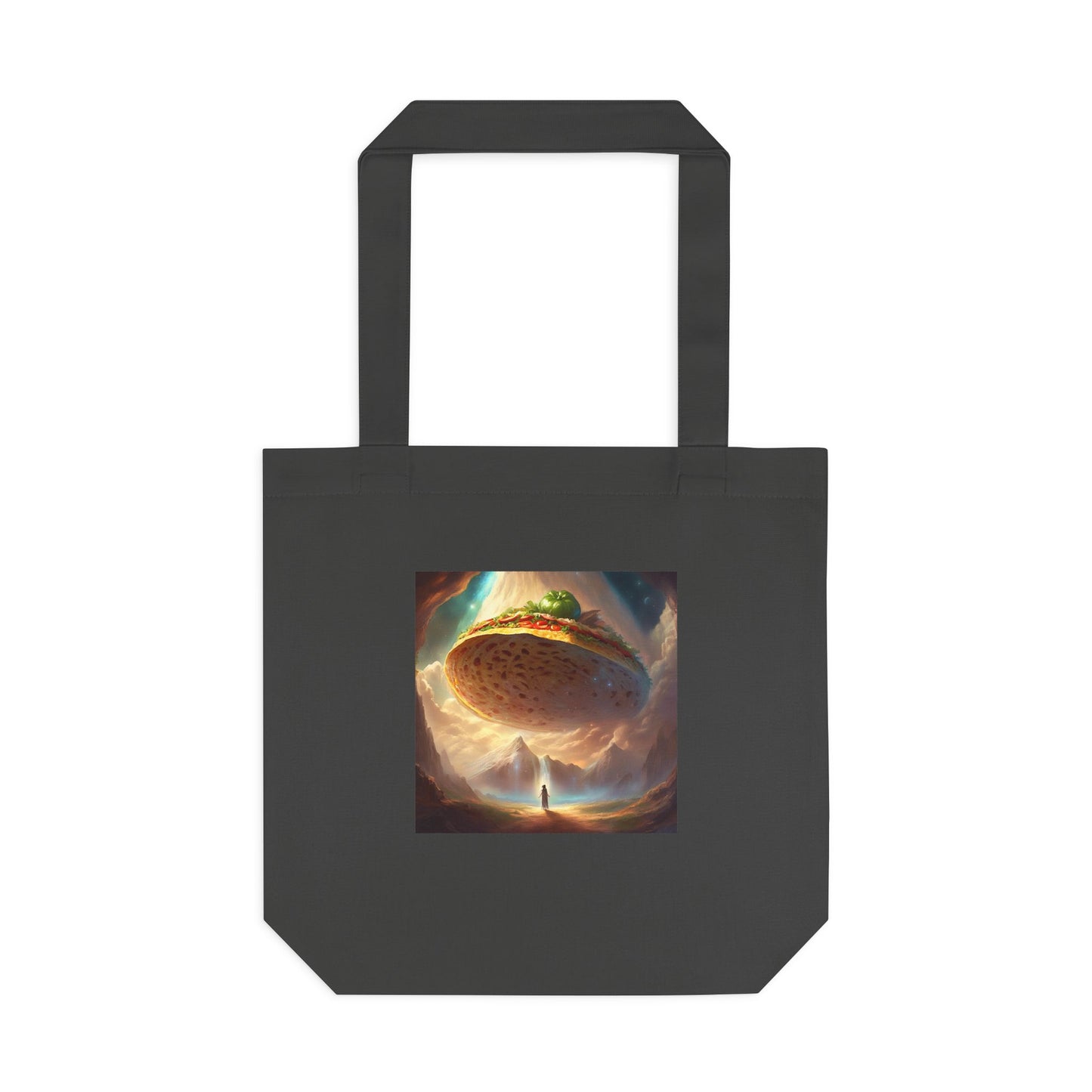 Cosmic Taco UFO Surreal Food Fantasy Art Tote Bag