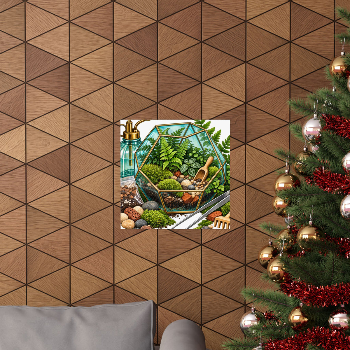 Fern Terrarium Building Workshop Poster