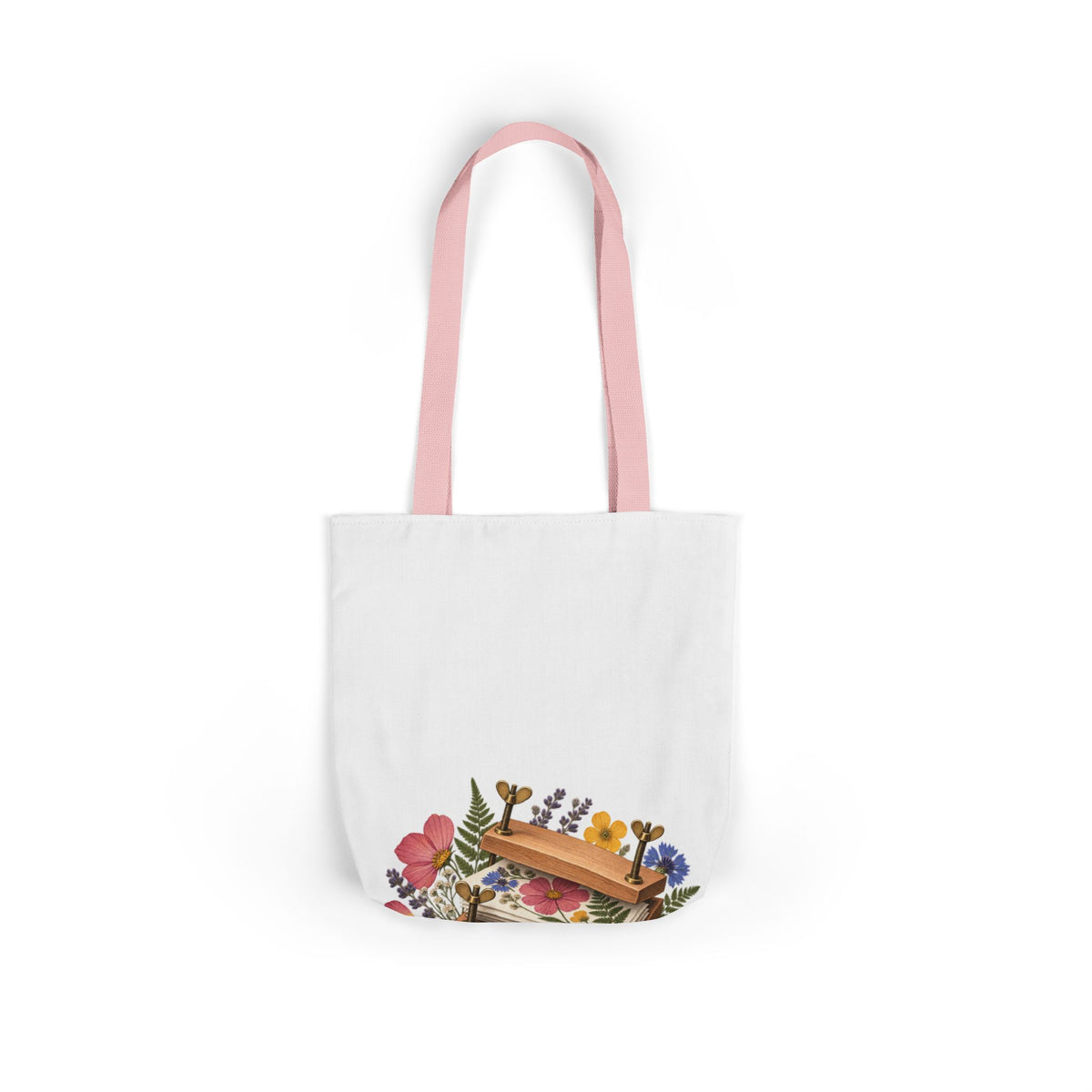 Botanical Flower Press Workshop Tote Bag