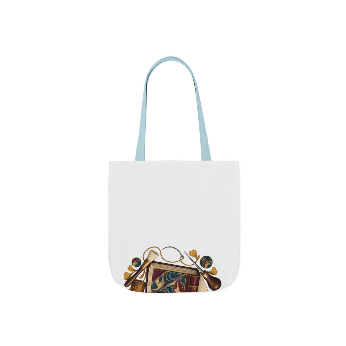 Traditional Marbled Bookbinding Workshop Tote Bag