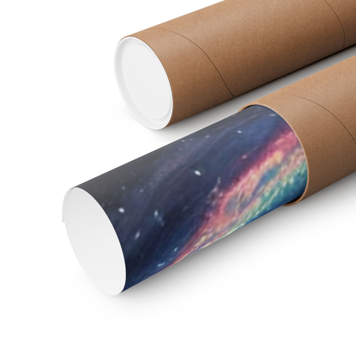 Cosmic Black Cat Galaxy Celestial Wall Art Poster
