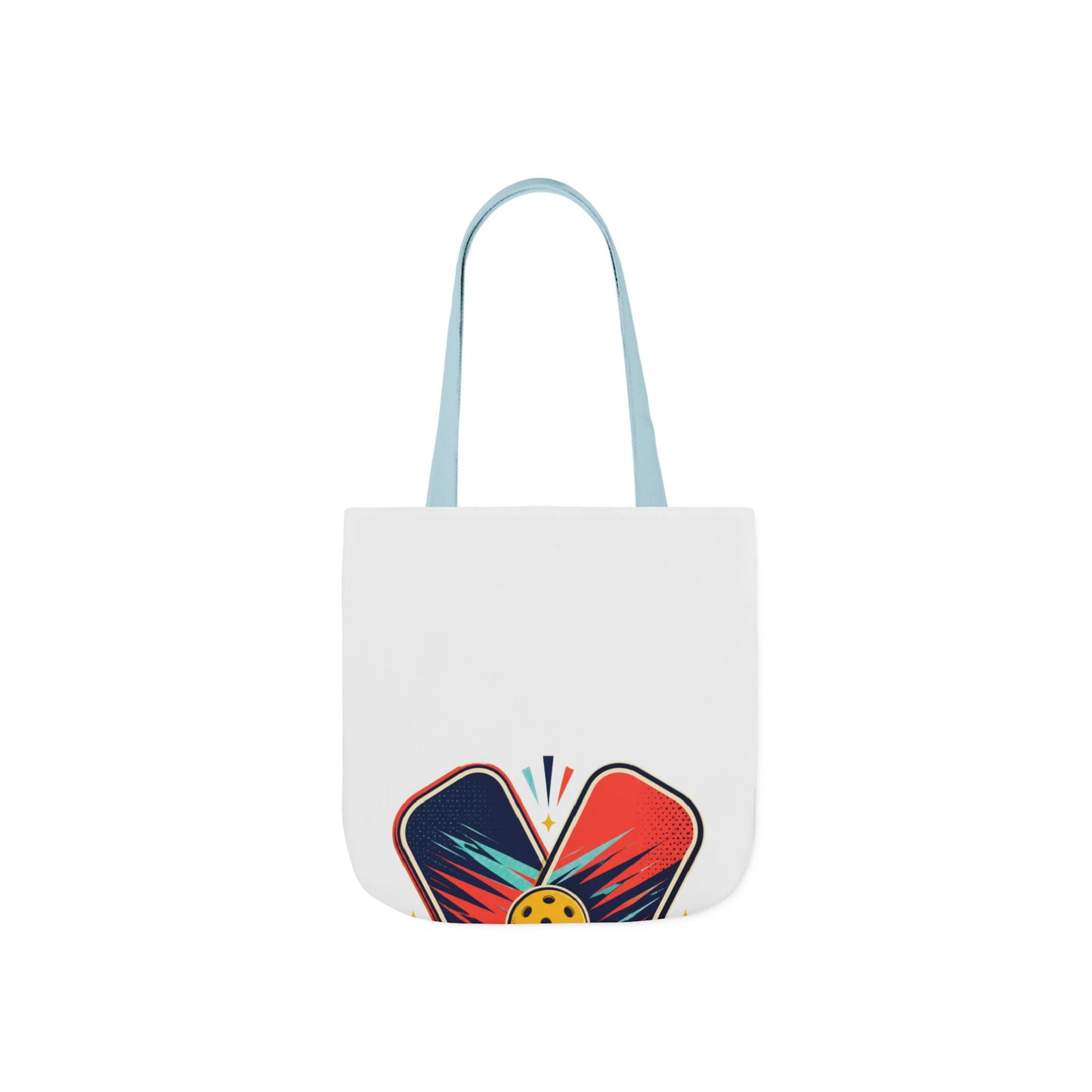 Retro Pickleball Paddles Recreational Sports Tote Bag