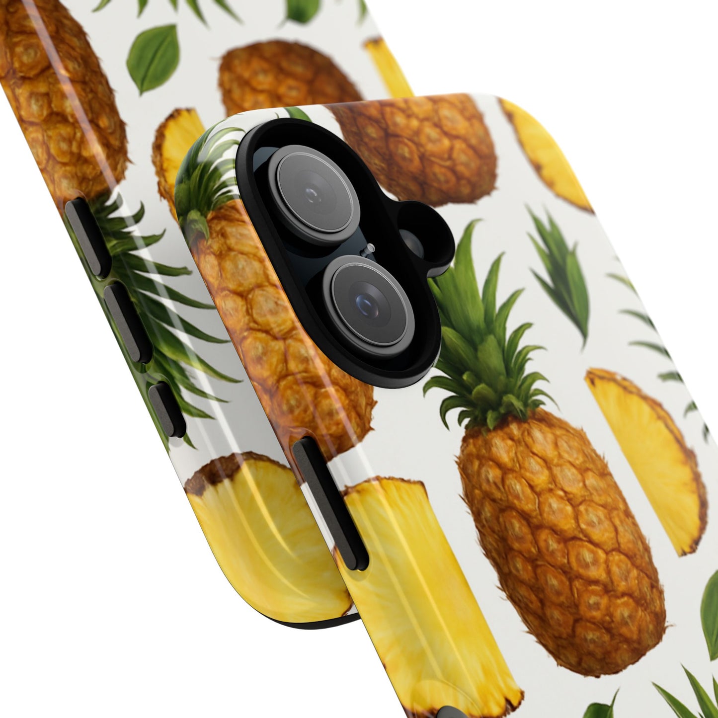 Pineapple Phone Case - Tough Cases, Tropical Phone Cover, Summer Vibe Accessories, Cute Pineapple Design, Fun Gift for Fruit Lovers