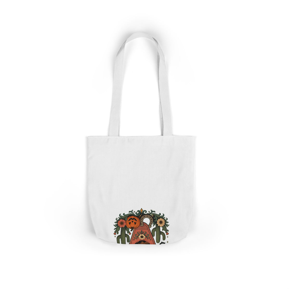 Haunted Desert Keytag Ghost Halloween Tote Bag