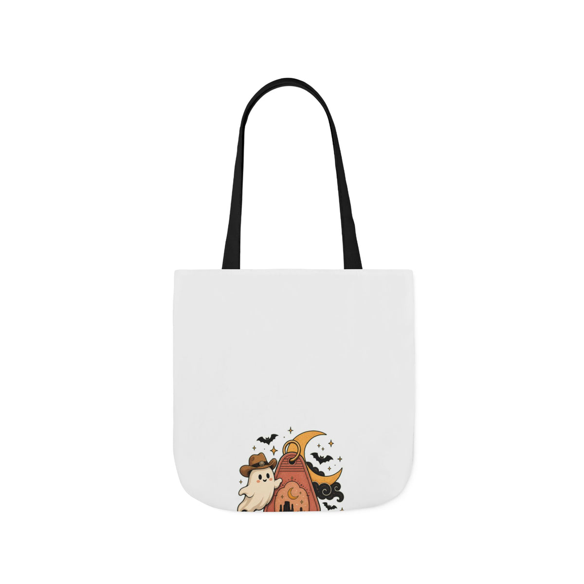 Haunted Desert Keytag Ghost Halloween Tote Bag