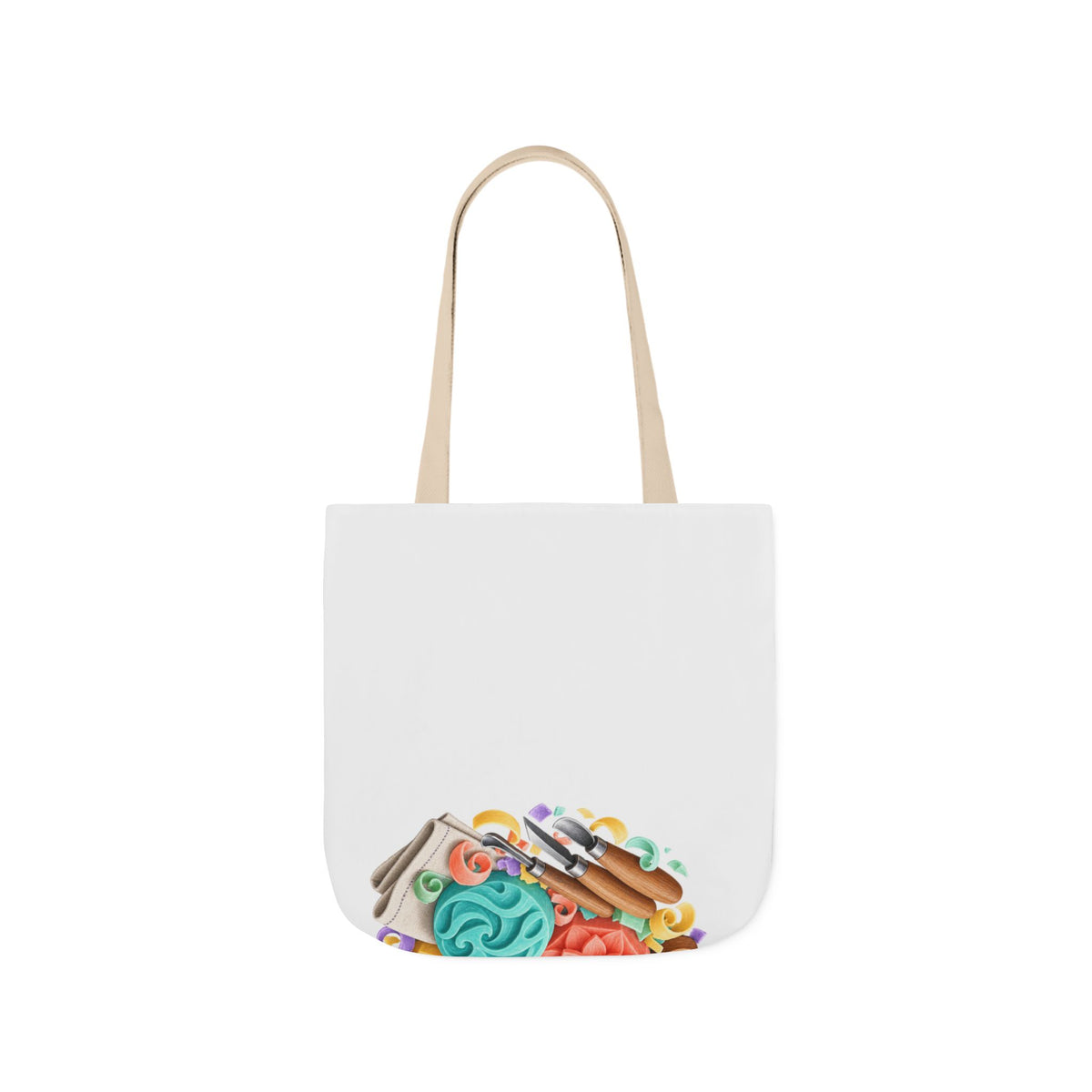 Colorful Soap Carving Workshop Tote Bag