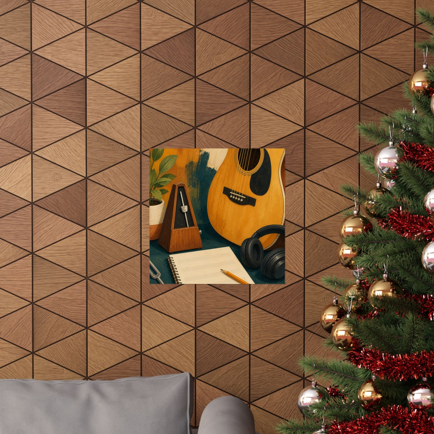 Warm Music Practice Hobby Poster