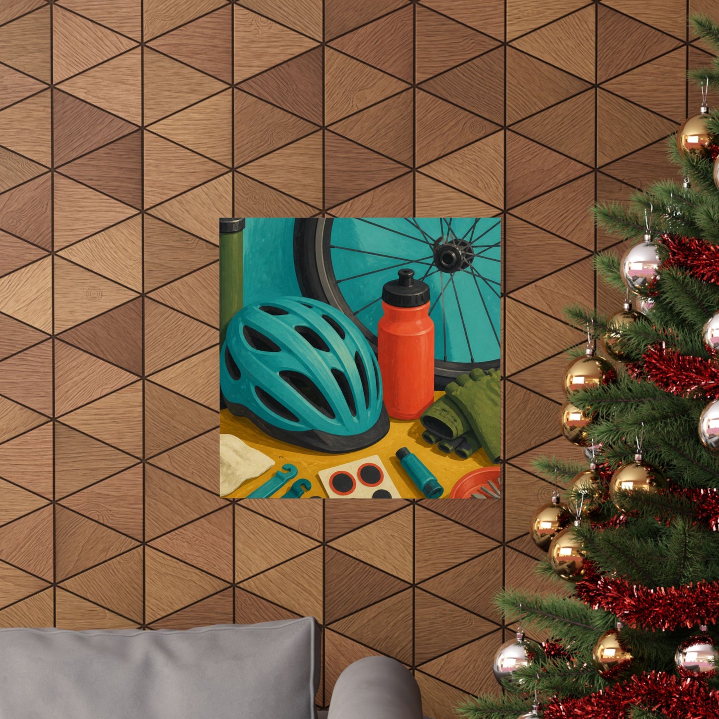 Everyday Bicycle Workshop Art Poster