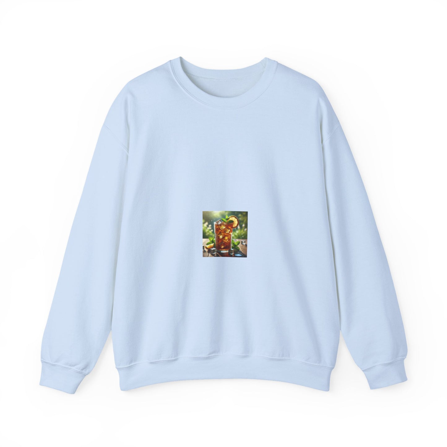 Sunlit Iced Tea Lemon Mint Soft Summer Drink Sweatshirt