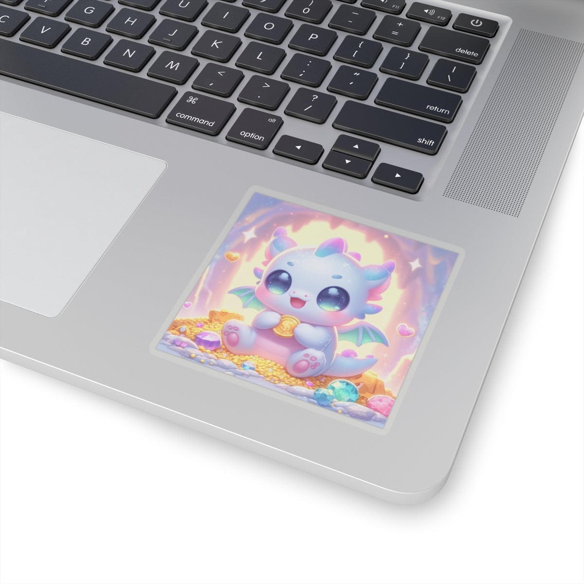 Pastel Treasure Dragon Kawaii Fantasy Sticker