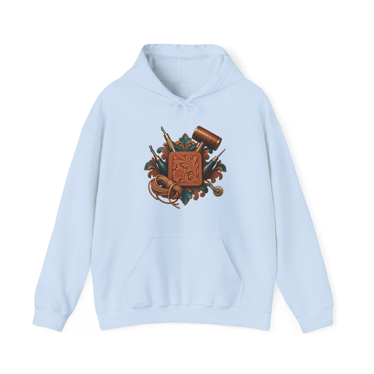 Traditional Leather Tooling Workshop Hoodie