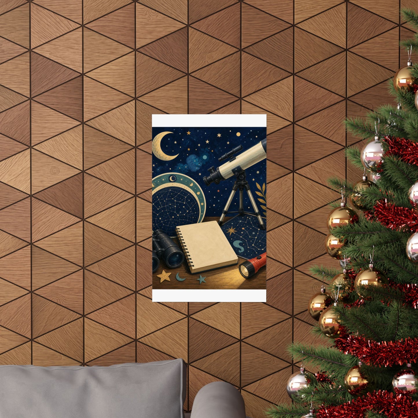 Classic Stargazing Astronomy Hobby Poster