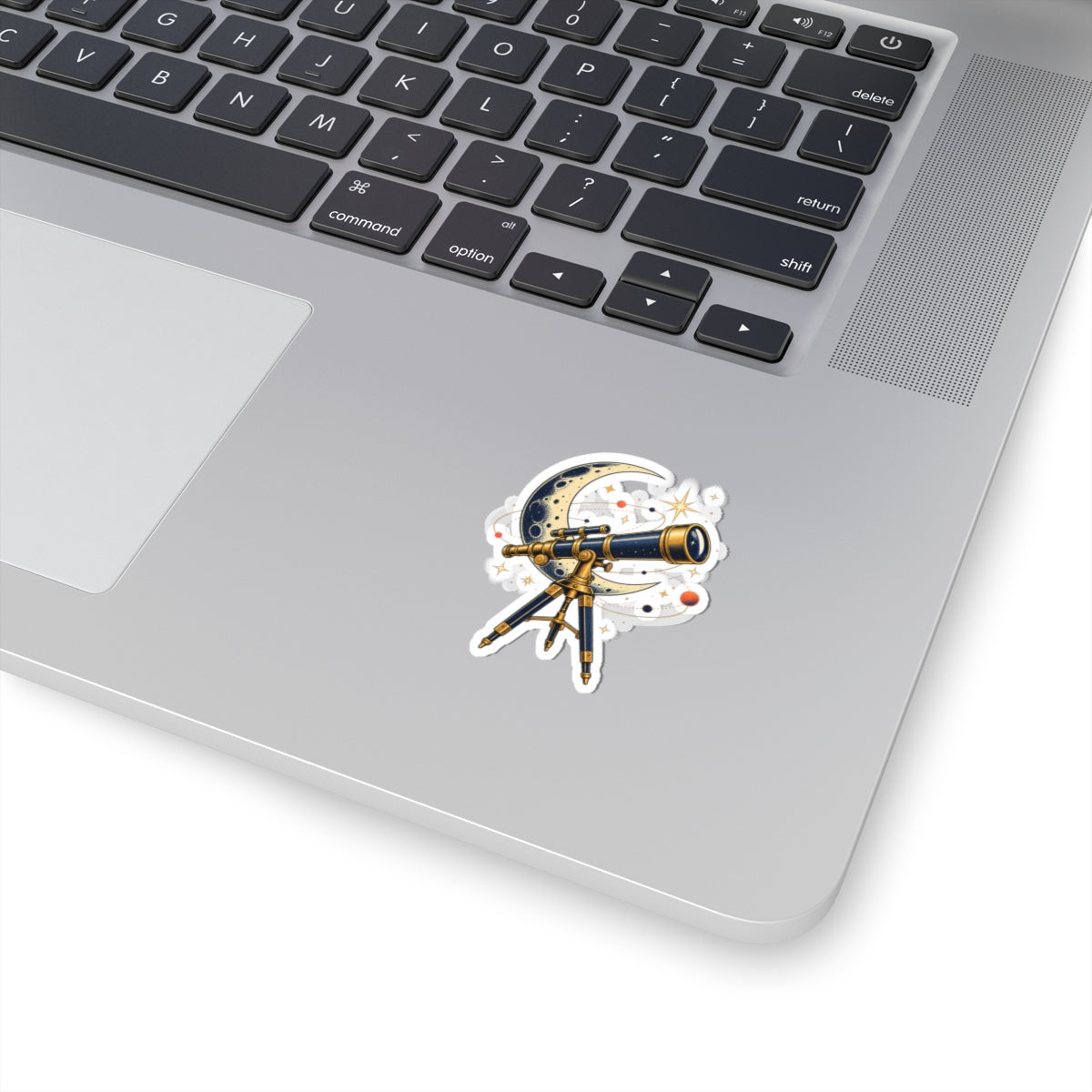 Vintage Telescope Celestial Astronomy Sticker