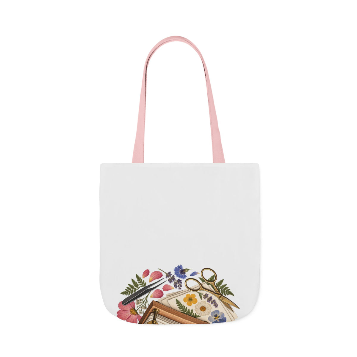 Botanical Flower Press Workshop Tote Bag