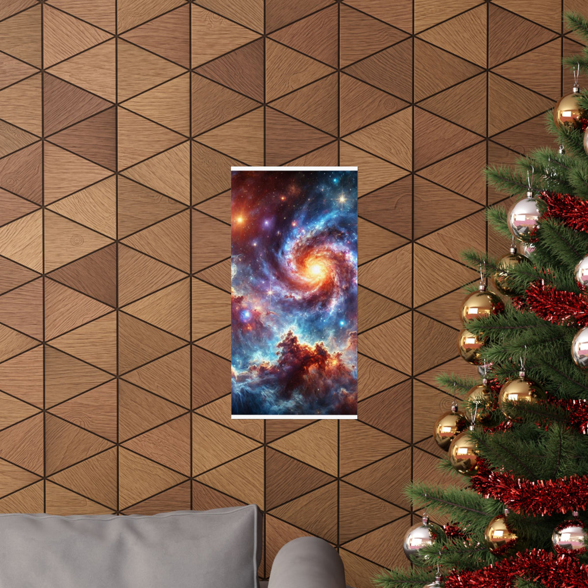 Galaxy Nebula Dreamscape Abstract Space Poster Wall Art Decor