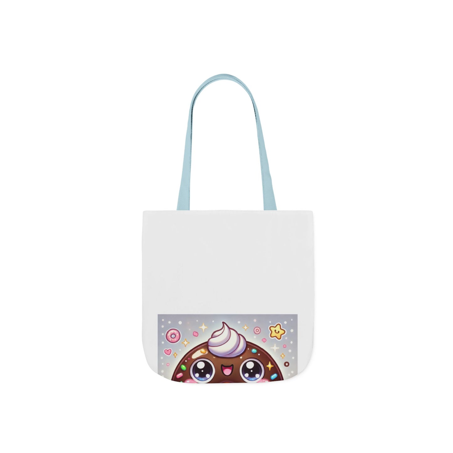 Kawaii Chocolate Donut Cute Dessert Art Tote Bag