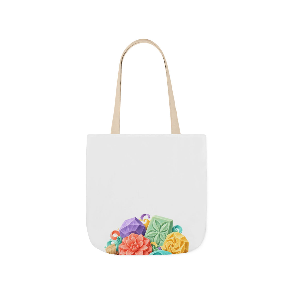 Colorful Soap Carving Workshop Tote Bag