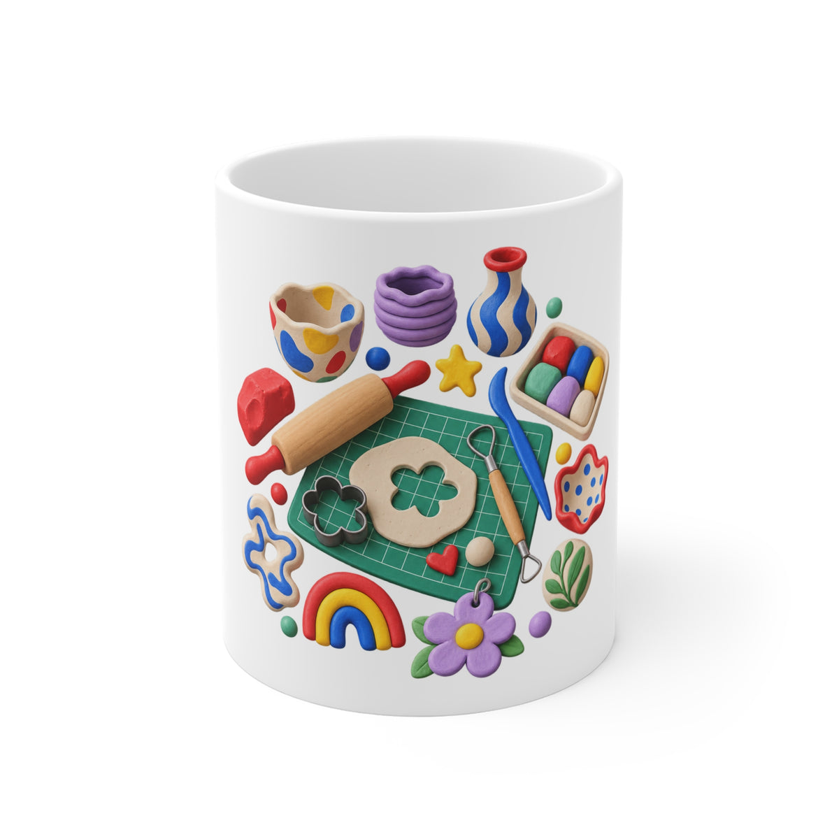 Miniature Clay Sculpting Workshop Mug