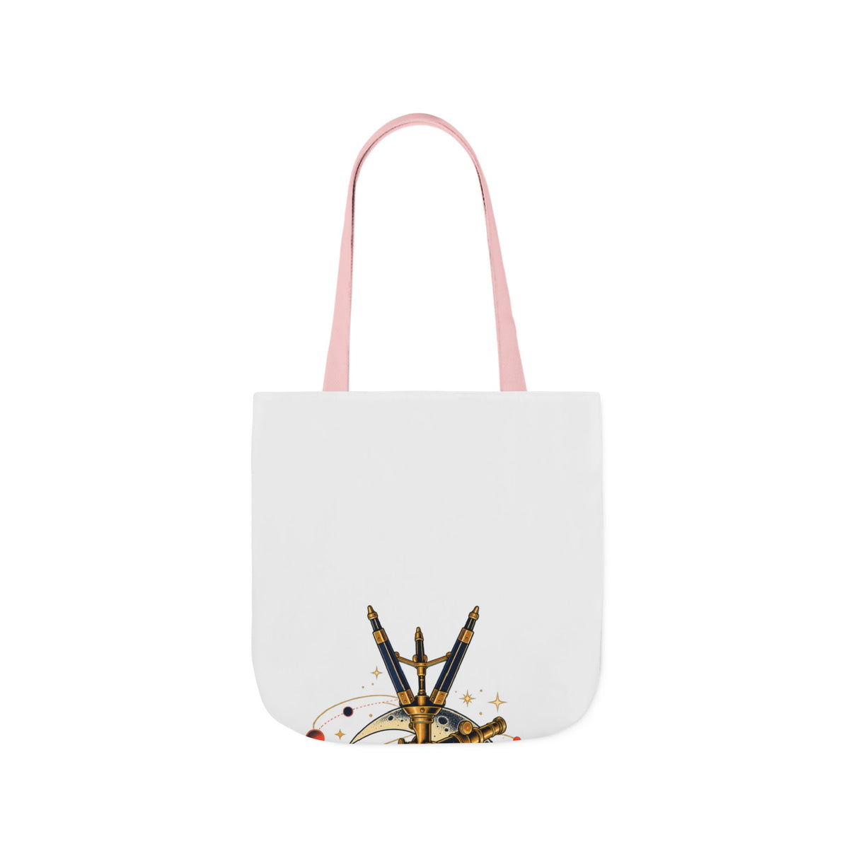 Vintage Telescope Celestial Astronomy Tote Bag