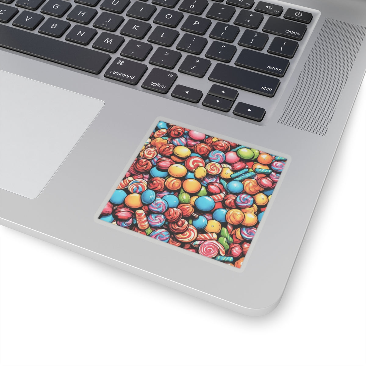 Colorful Candy Pattern Sweets Gift Art Sticker