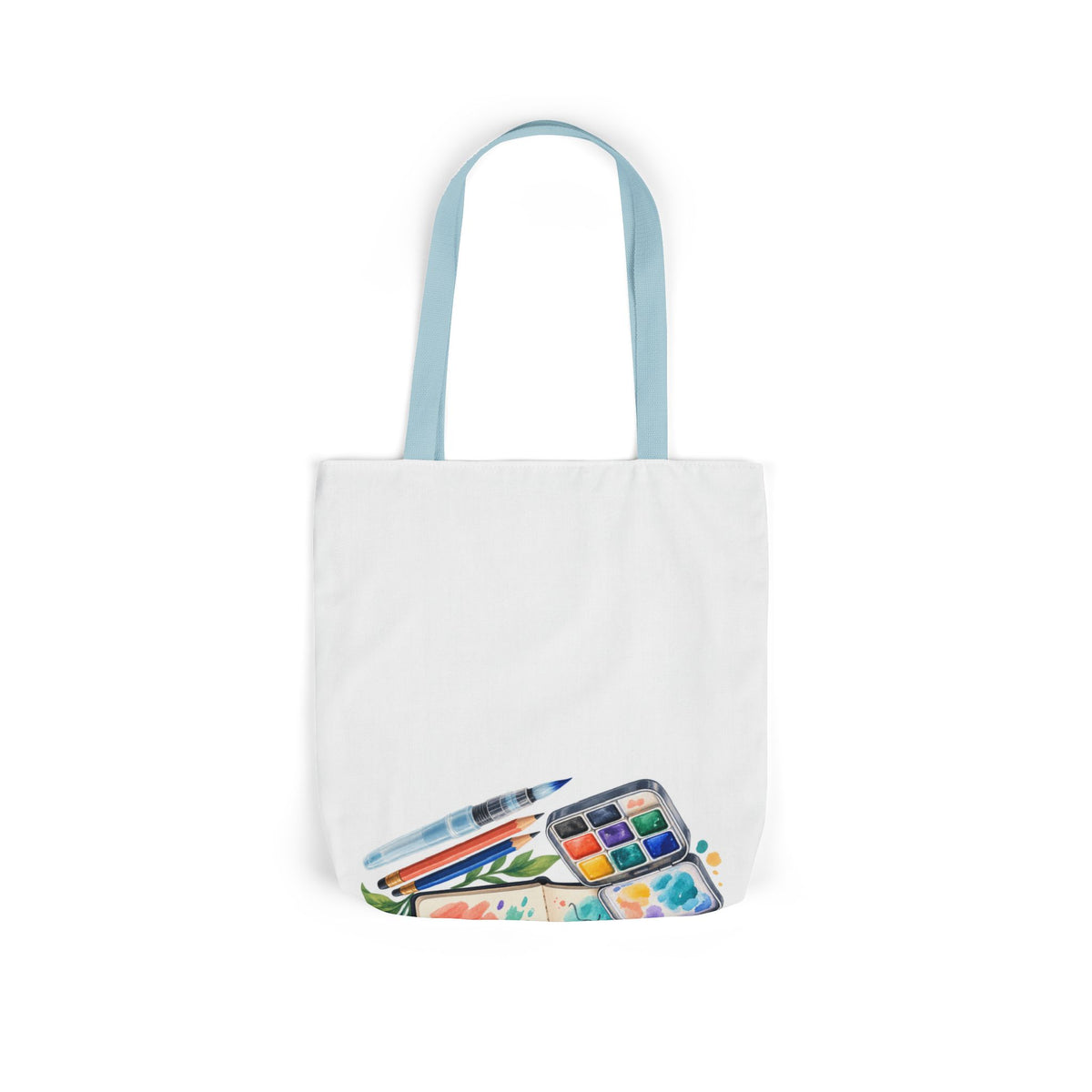 Colorful Urban Sketching Travel Kit Tote Bag
