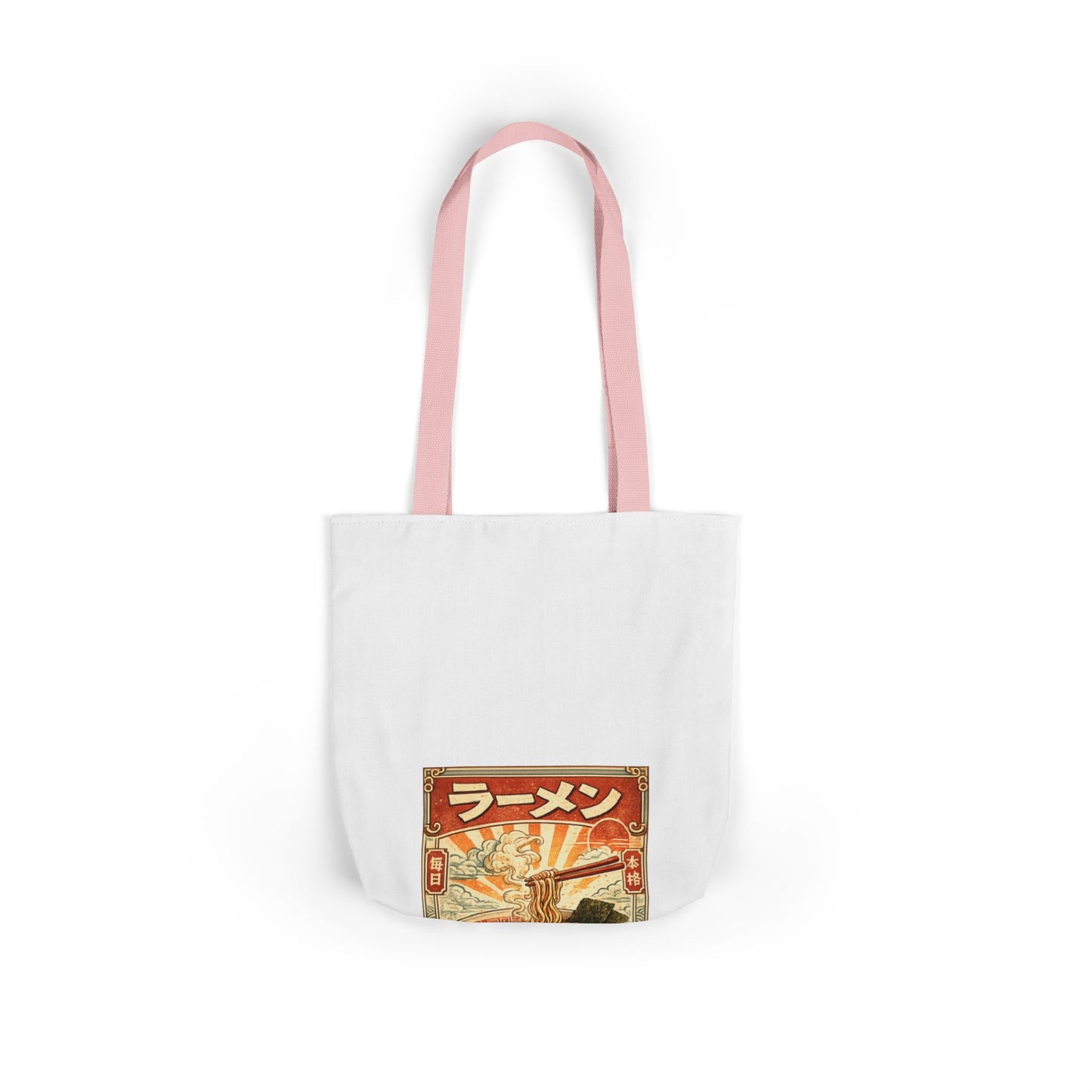 Vintage Ramen Bowl Illustration Tote Bag