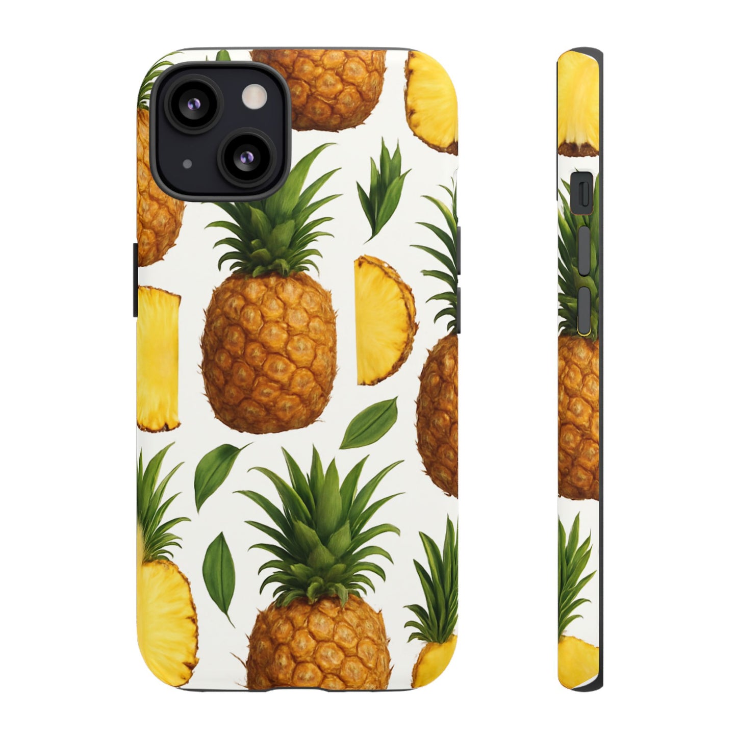 Pineapple Phone Case - Tough Cases, Tropical Phone Cover, Summer Vibe Accessories, Cute Pineapple Design, Fun Gift for Fruit Lovers