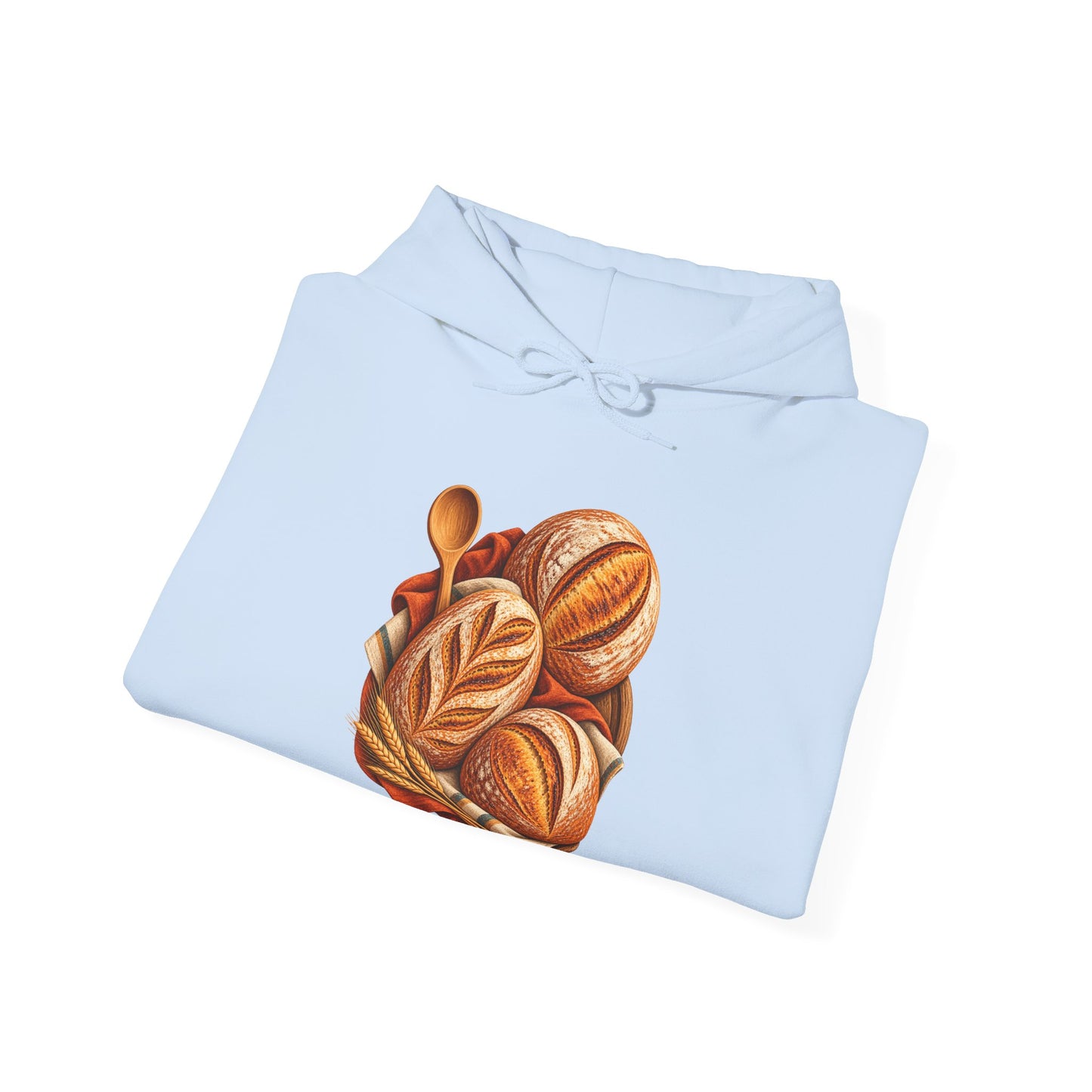 Artisan Bread Baking Emblem Hoodie