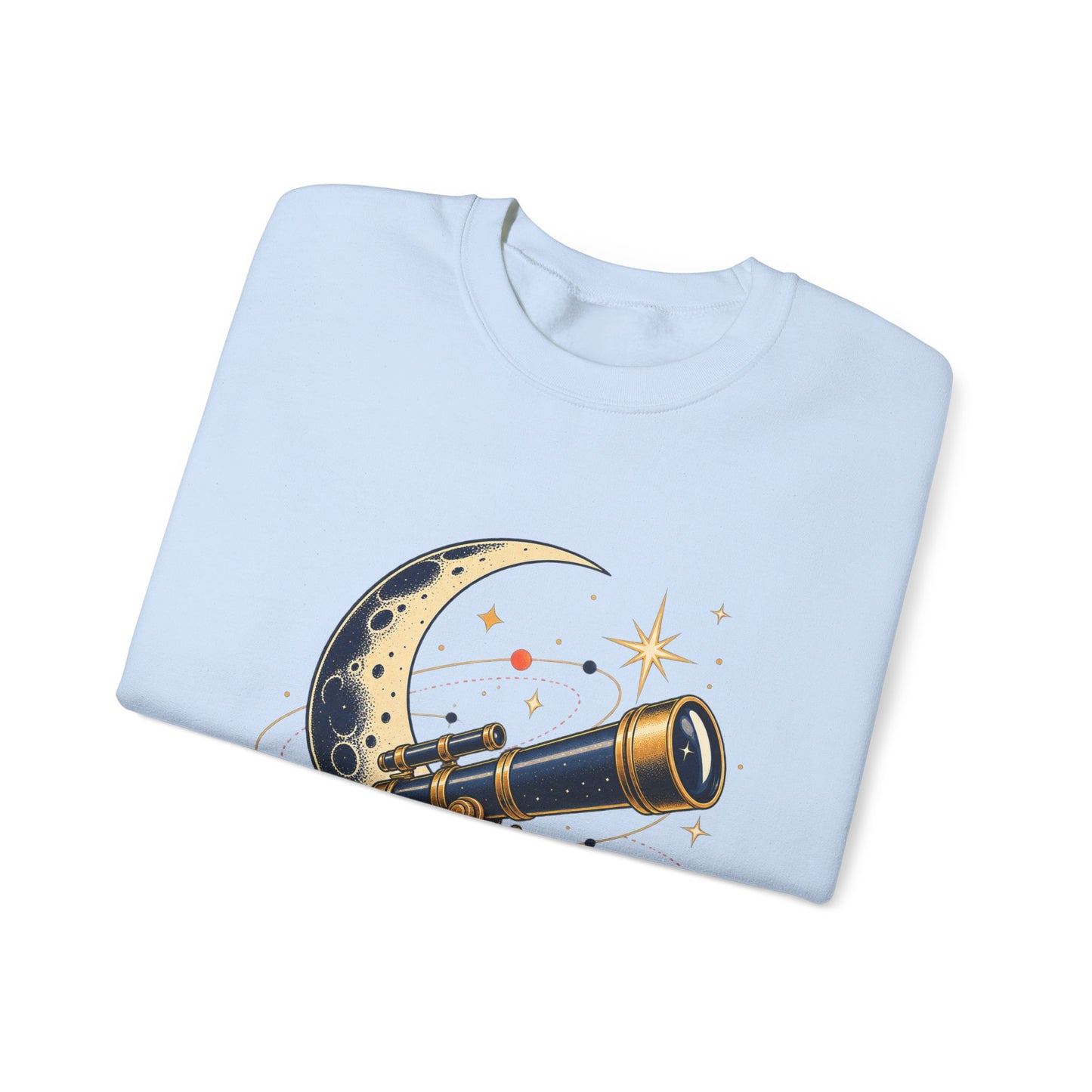 Vintage Telescope Celestial Astronomy Sweatshirt