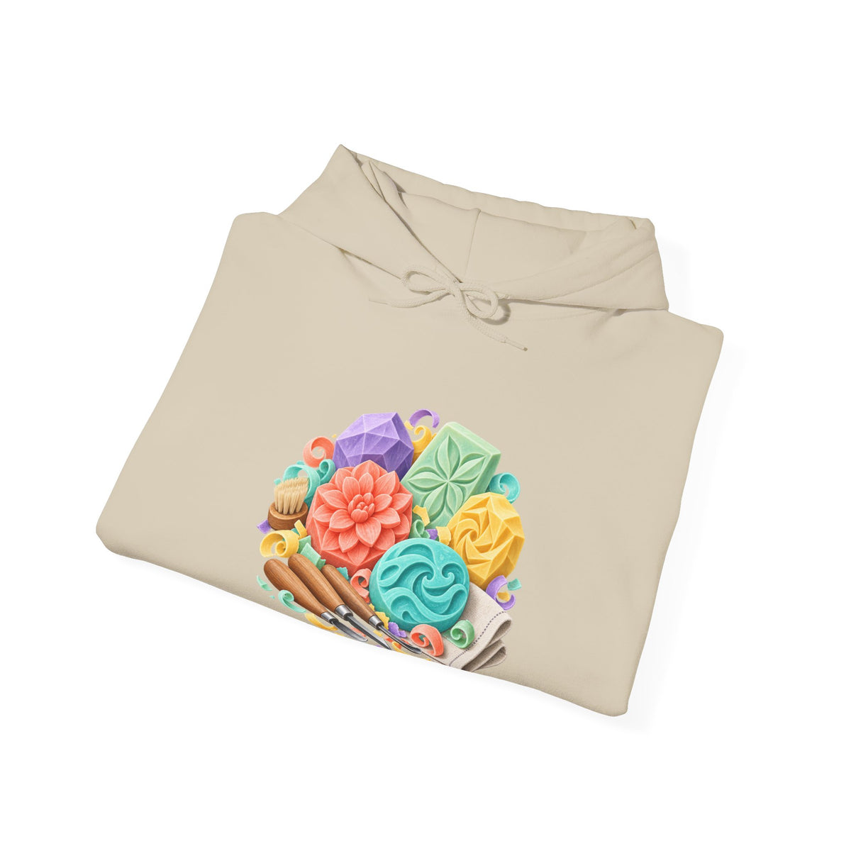 Colorful Soap Carving Workshop Hoodie