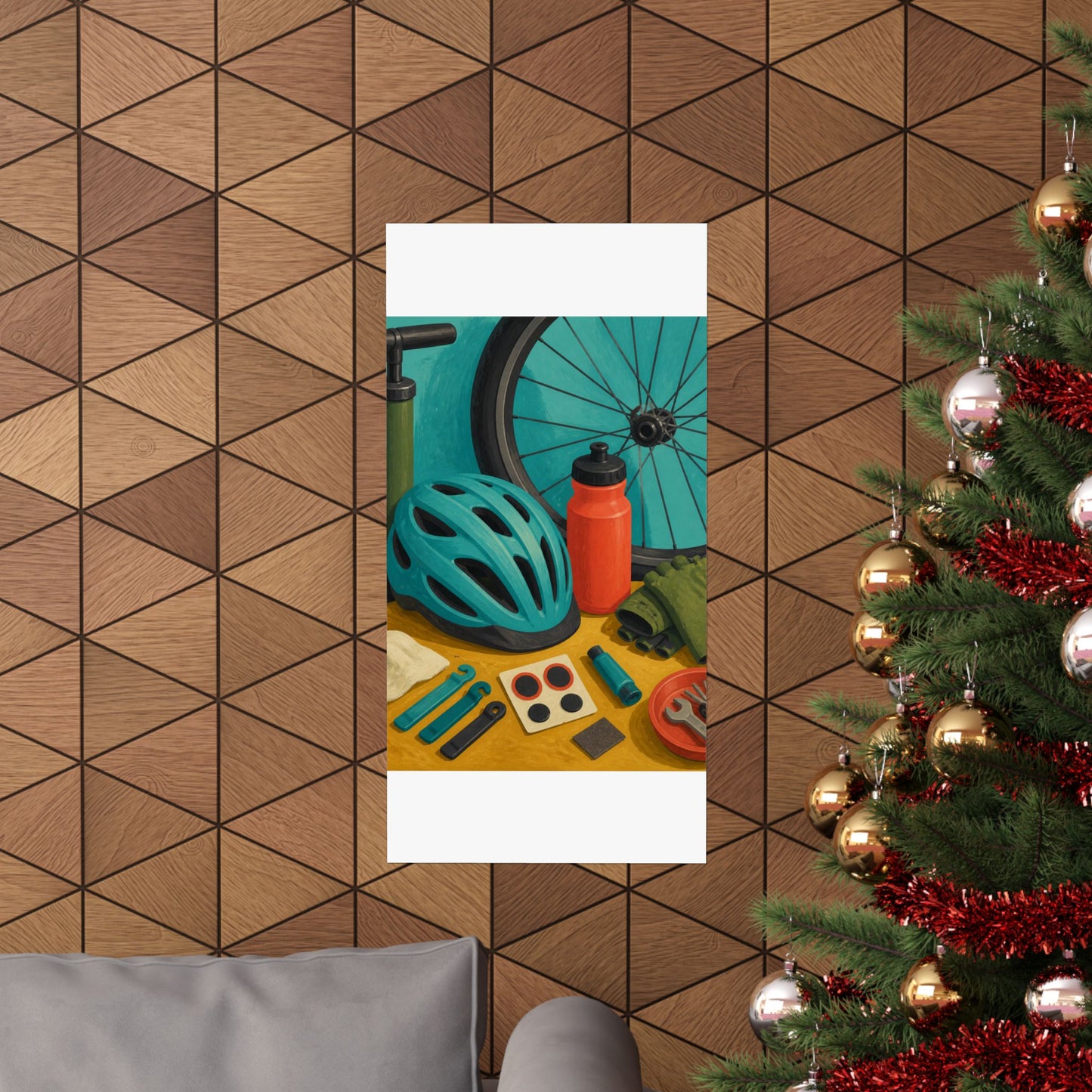 Everyday Bicycle Workshop Art Poster