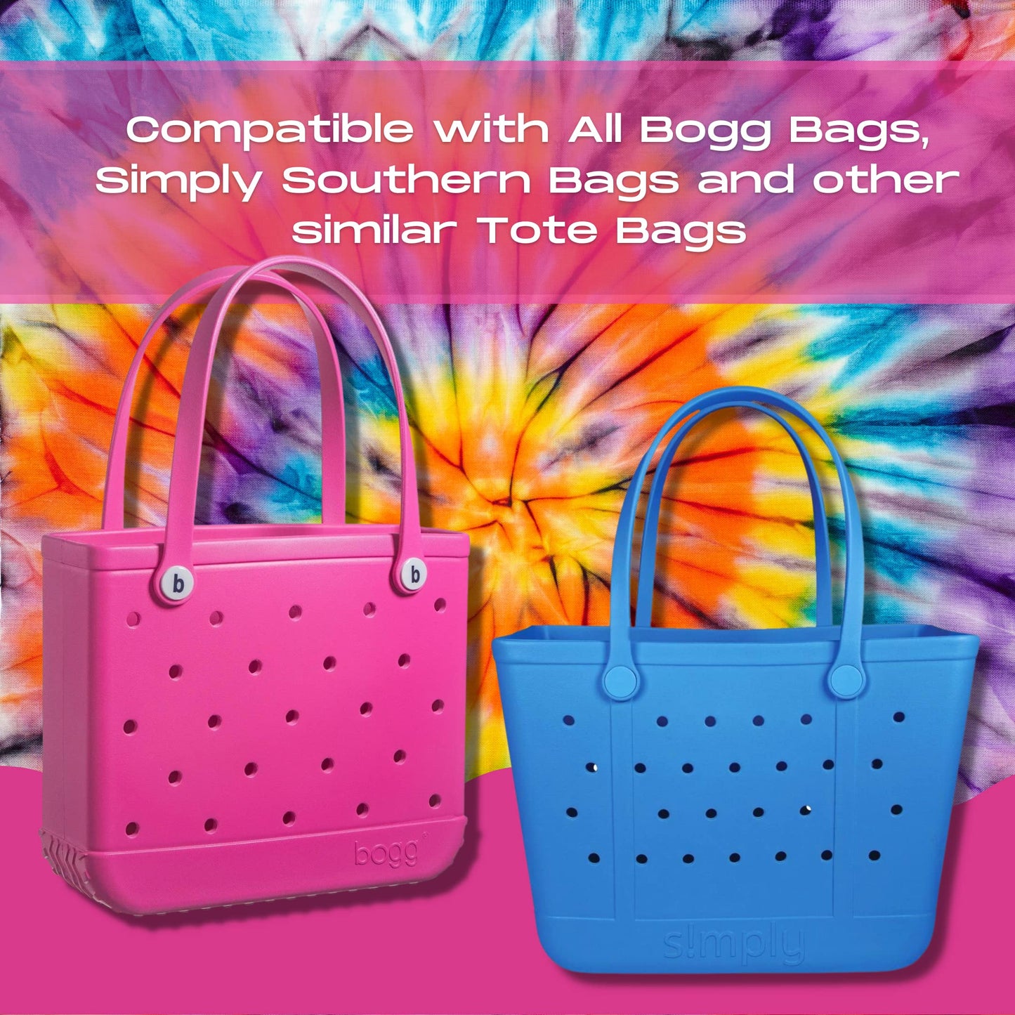 BOGLETS - Flower Charm Accessory Compatible with Bogg Bags - A Cute Decorative Charm Perfect for Customizing Your Bag