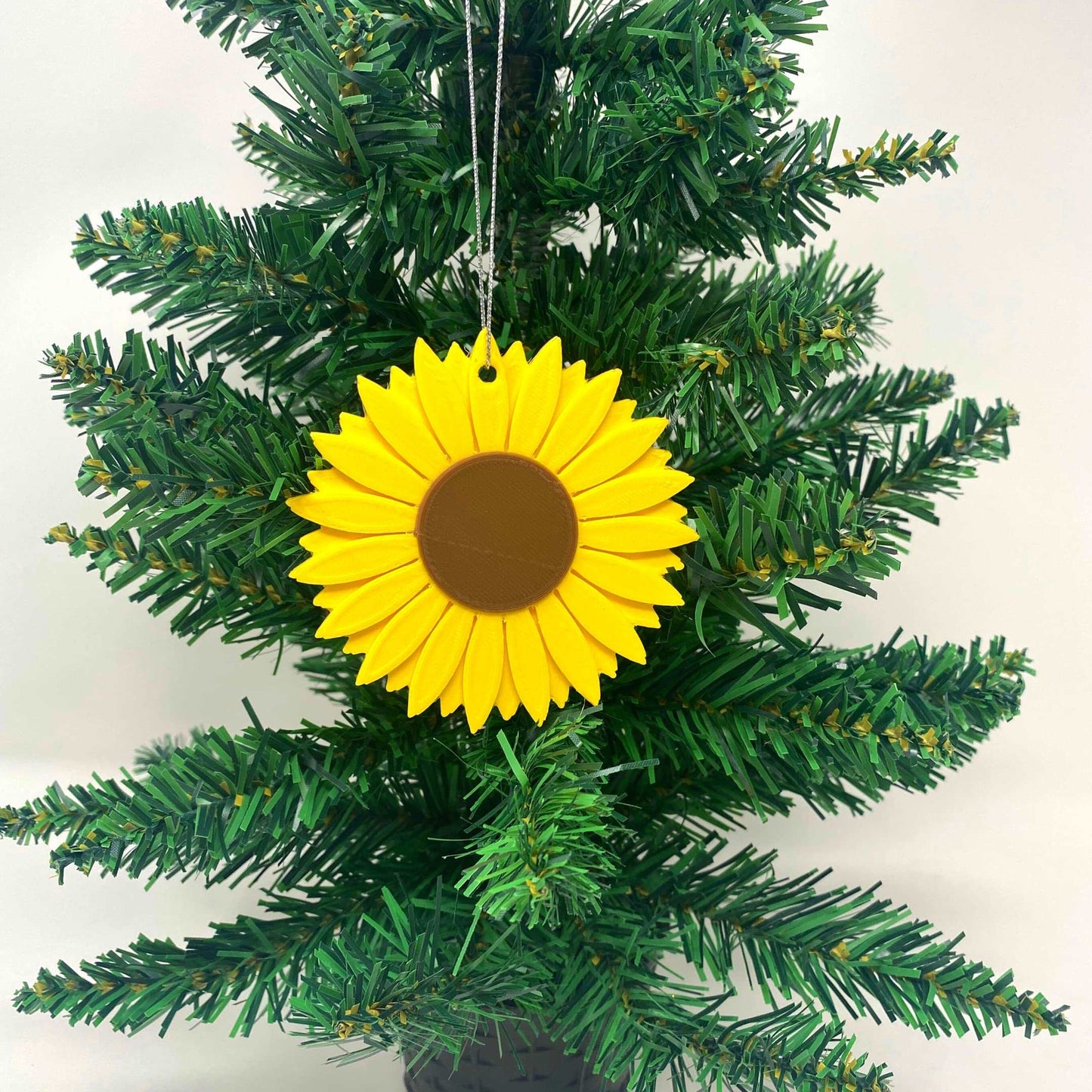Sunflower Flower Christmas Ornament - Perfect for Decorating your Christmas Tree - Decorative Holiday Ornament - Made in The USA