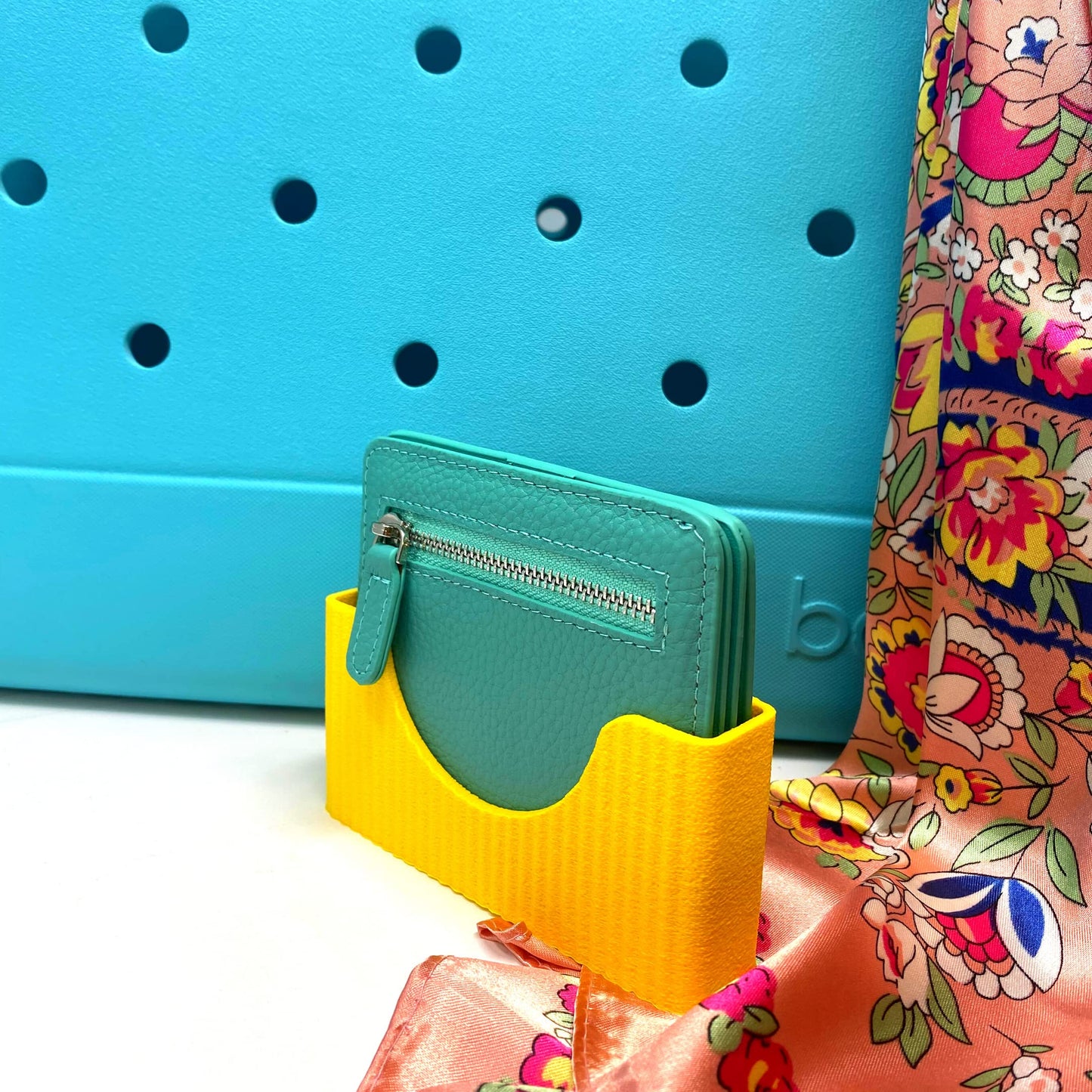 Boglets PREMIUM - Wallet Holder Accessories - Premium Collection - Compatible with Bogg Bag, Simply Southern & other Tote Bags - Decorative Accessories & Organizers - Made in USA - [Yellow]