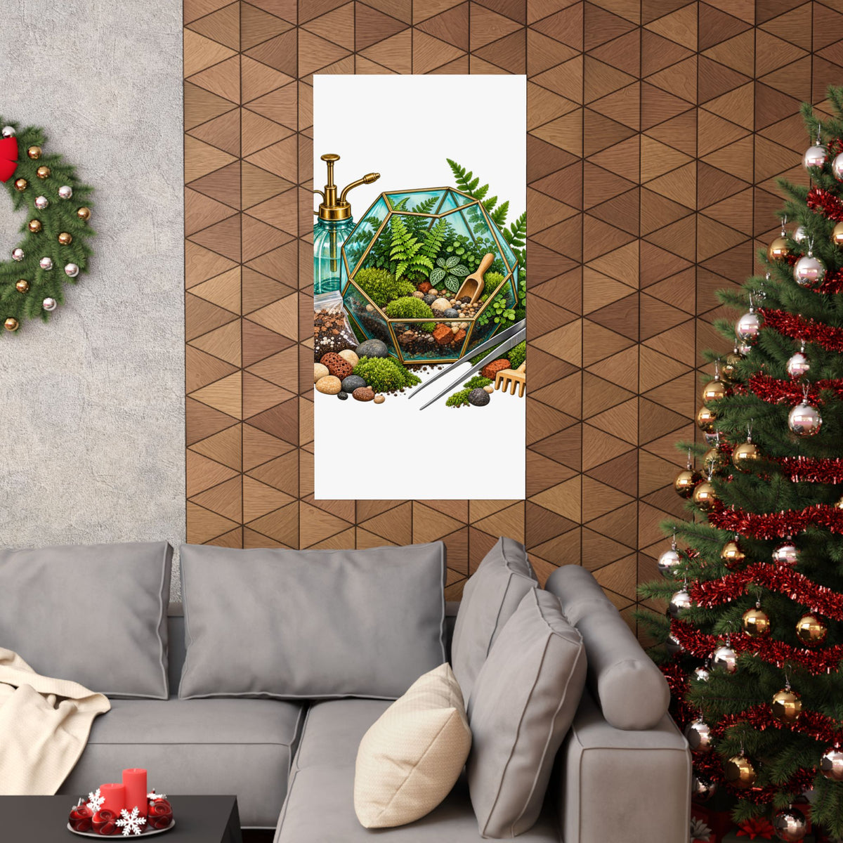 Fern Terrarium Building Workshop Poster