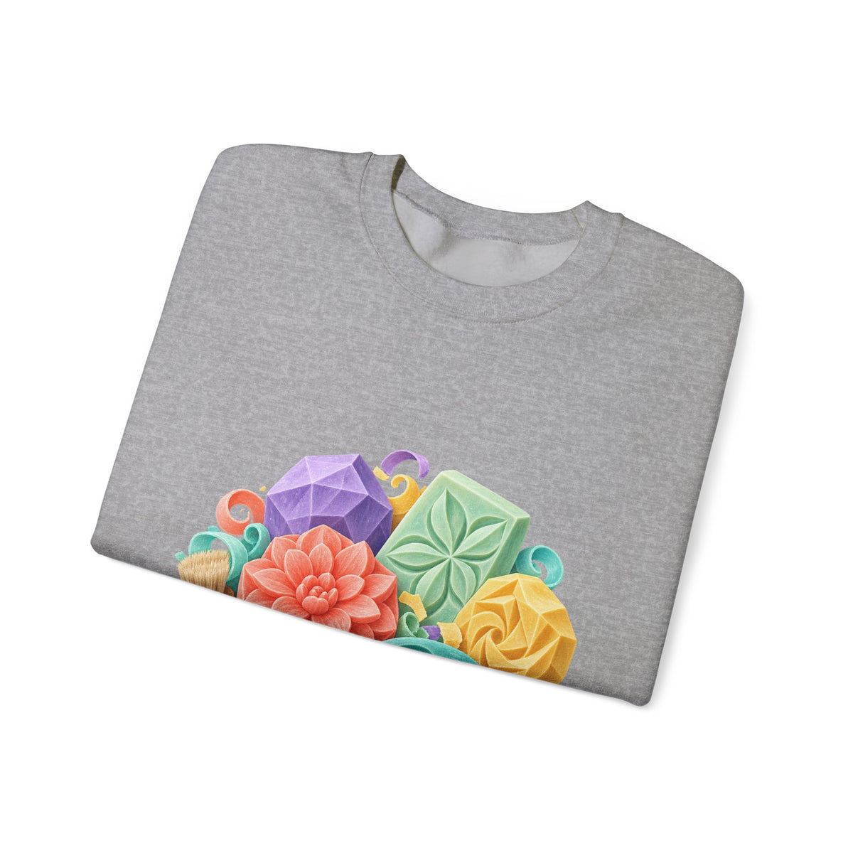 Colorful Soap Carving Workshop Sweatshirt