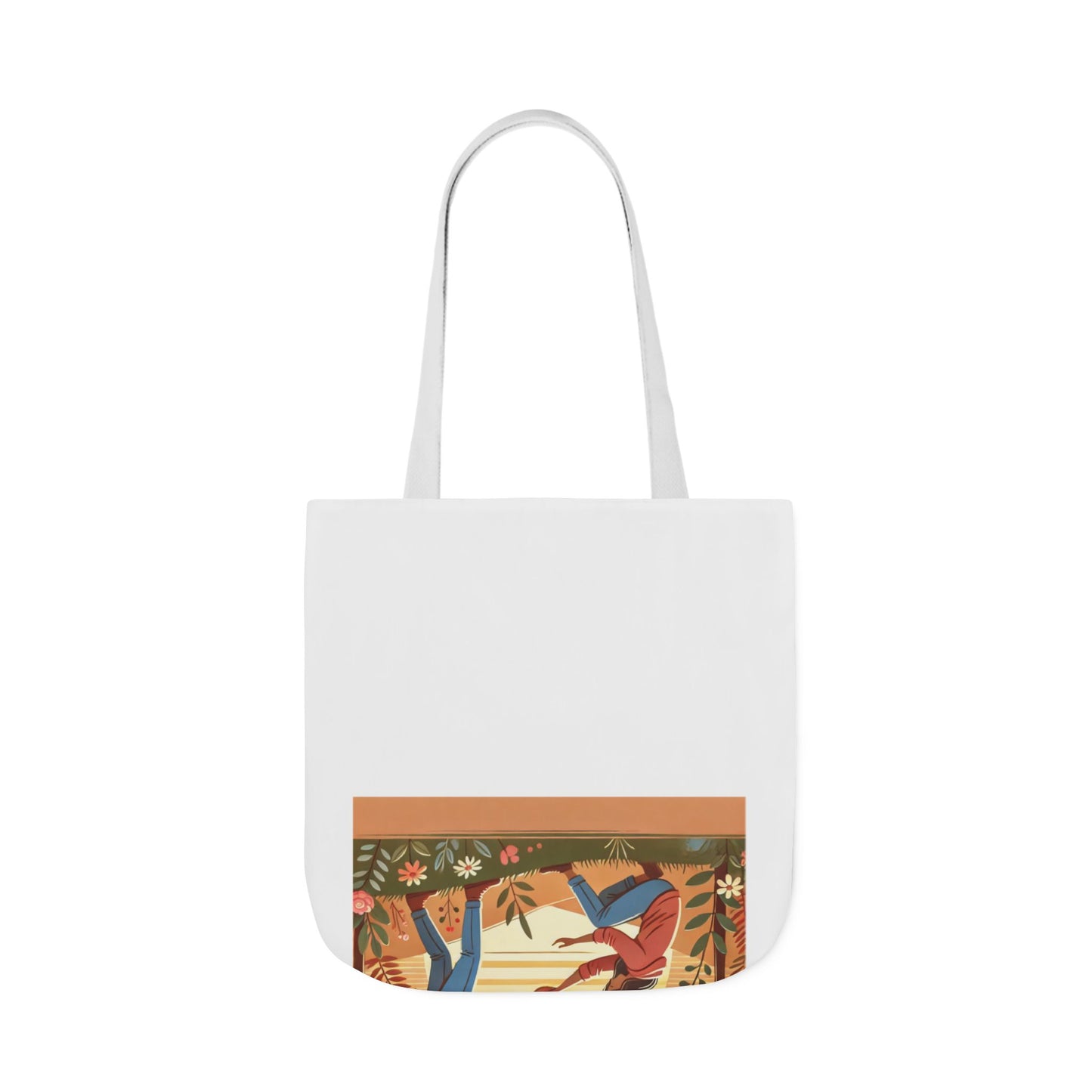 Helping Hands Sunset Garden Canvas Tote Bag
