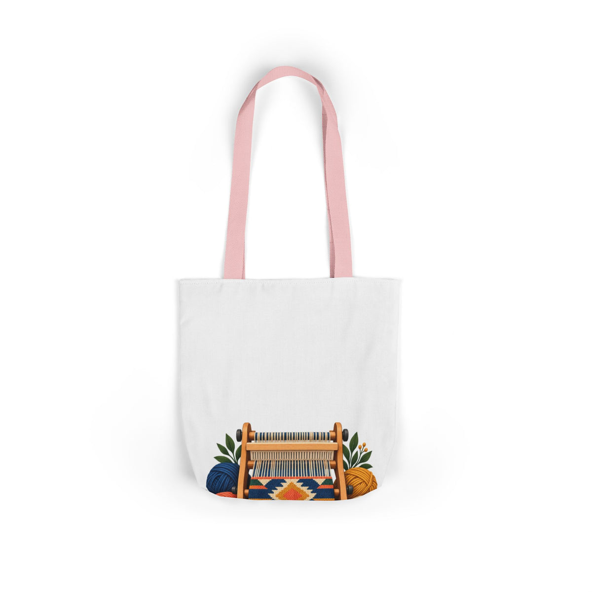 Geometric Hand Weaving Workshop Tote Bag