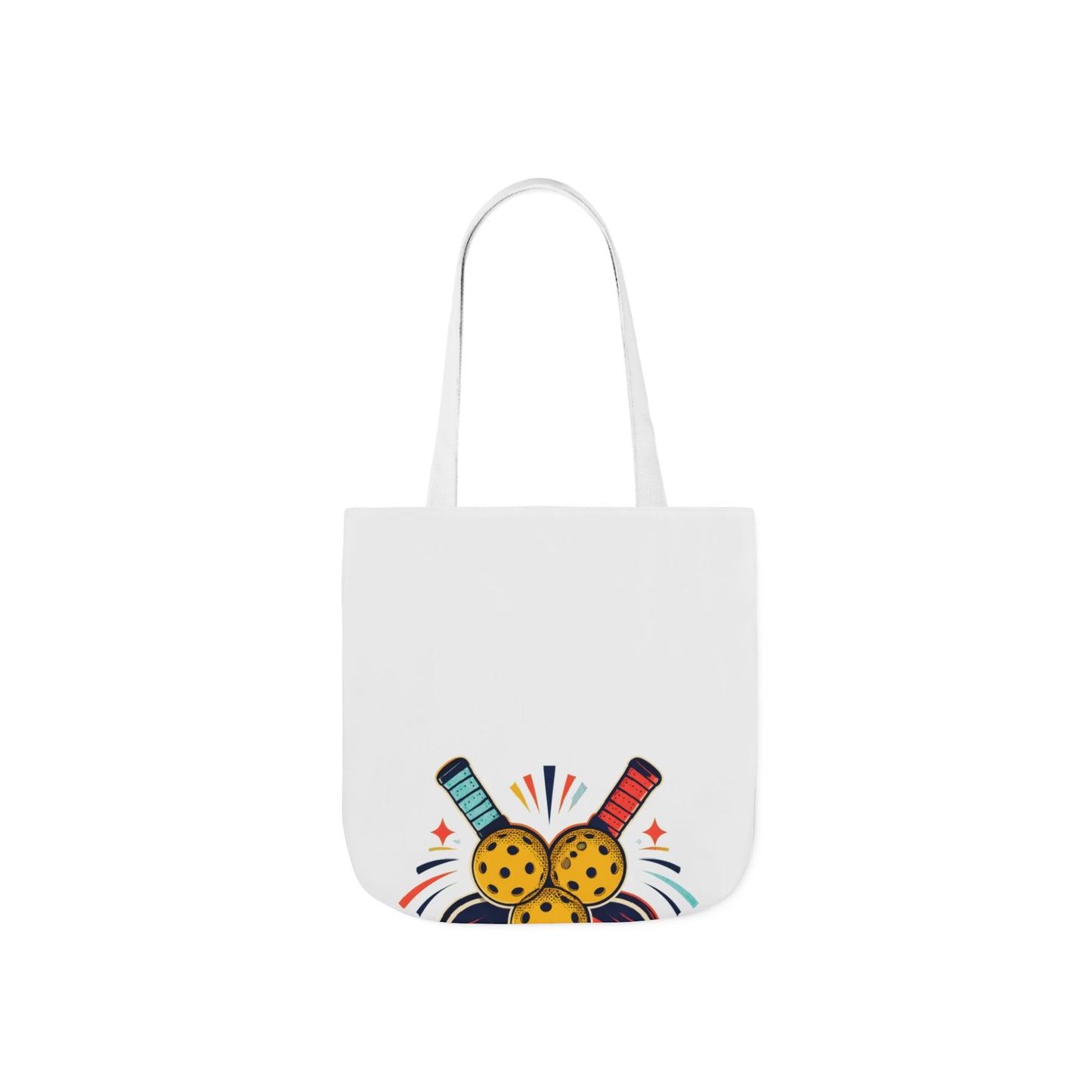 Retro Pickleball Paddles Recreational Sports Tote Bag