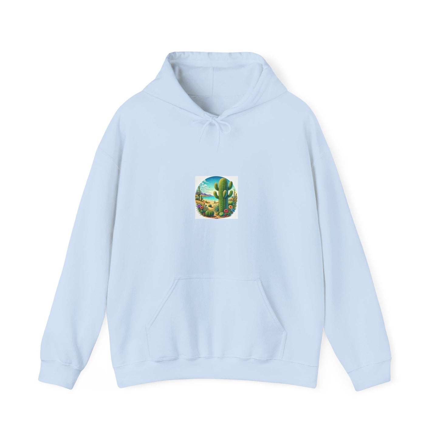 Desert Cactus Bloom Garden Botanical Graphic Hoodie Plant Lover Gift