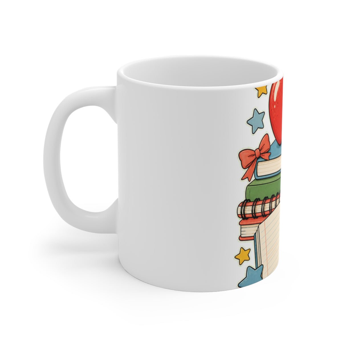 Apple Pencil Desk Stack Back To School Mug