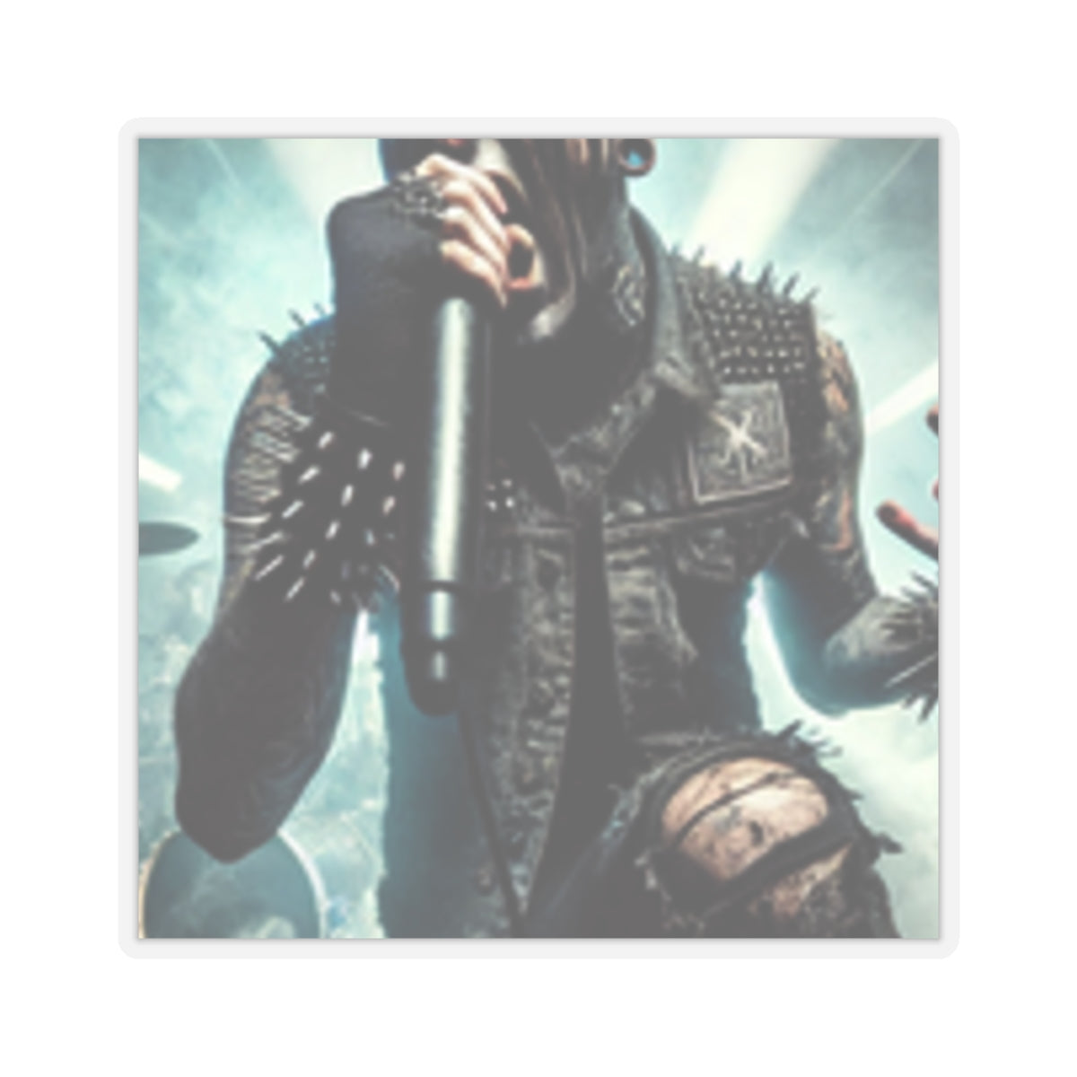 Punk Rock Vocalist Stage Energy Music Sticker