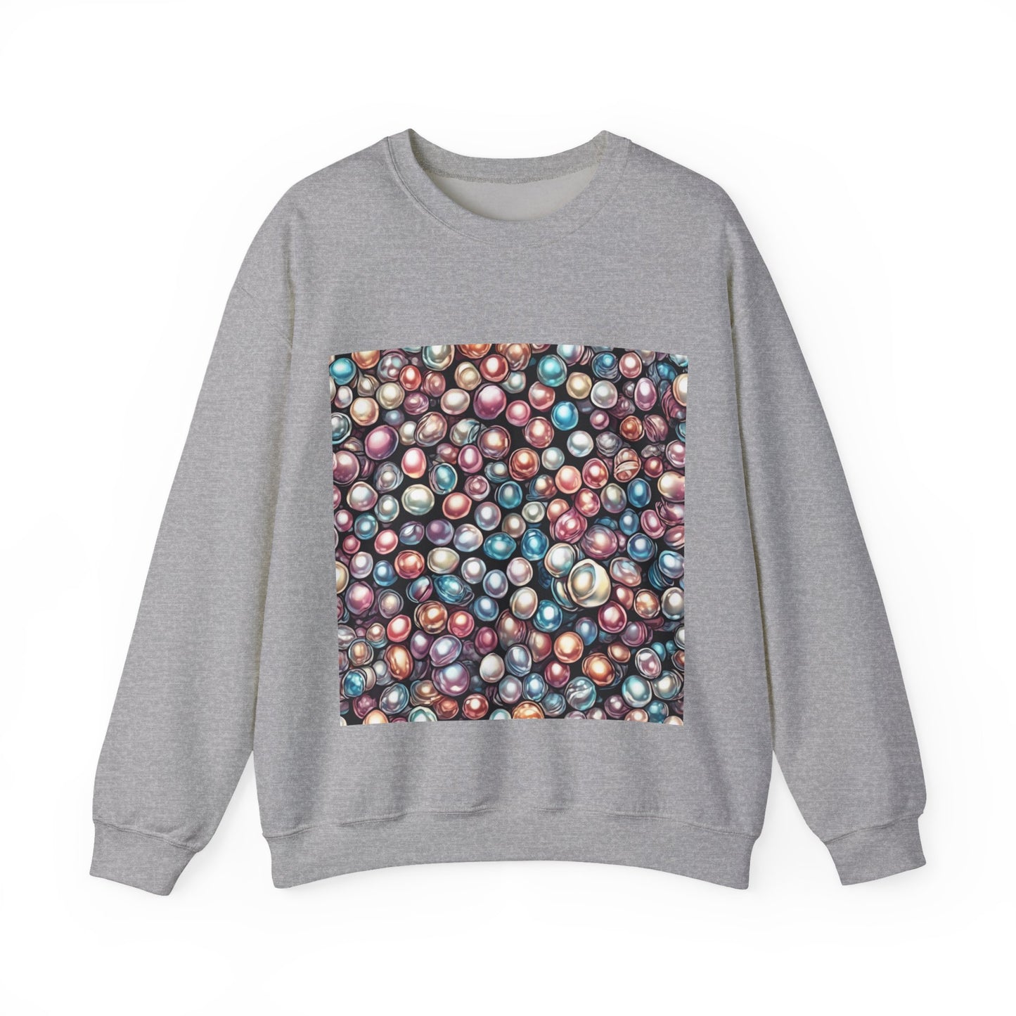 Pearl Bubble Pattern Abstract Gift Art Sweatshirt