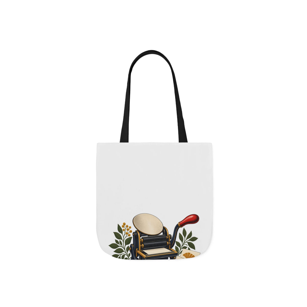 Botanical Letterpress Printshop Tote Bag