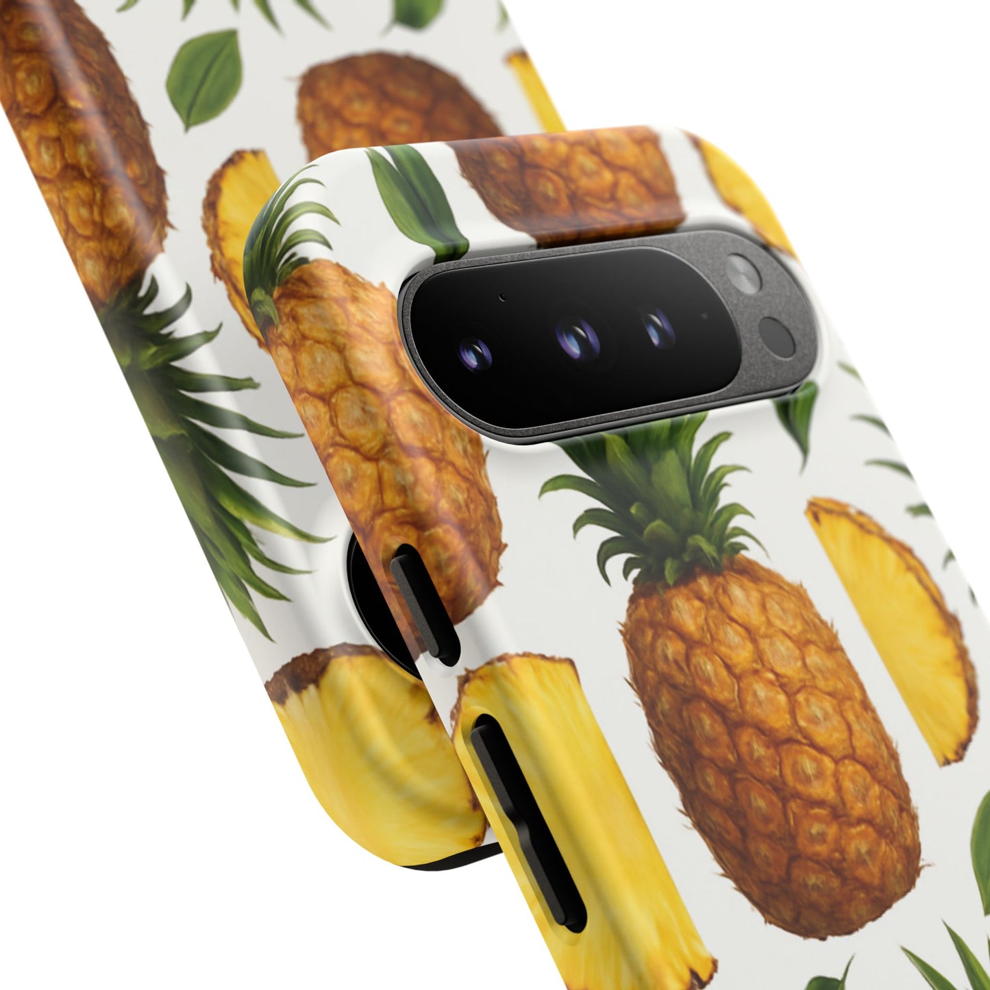 Pineapple Phone Case - Tough Cases, Tropical Phone Cover, Summer Vibe Accessories, Cute Pineapple Design, Fun Gift for Fruit Lovers