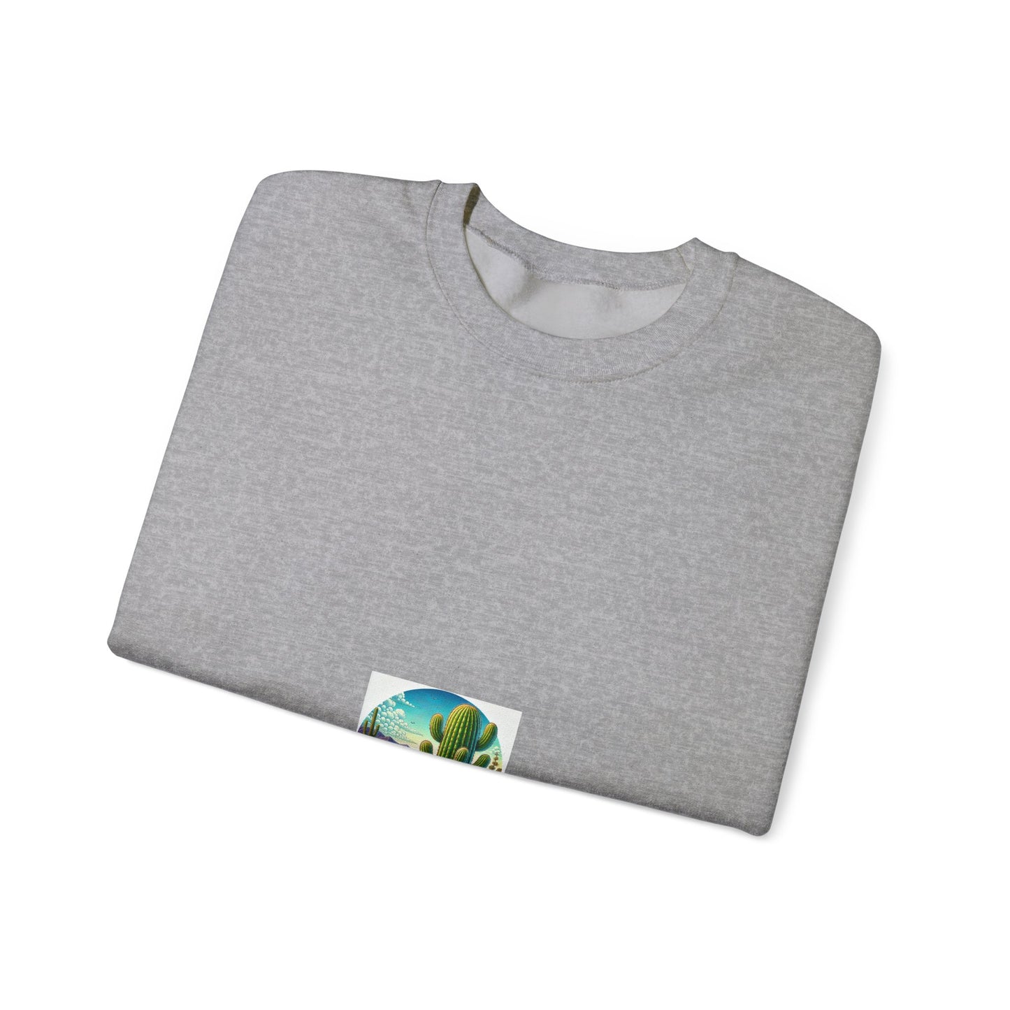 Desert Cactus Bloom Garden Crewneck Sweatshirt Plant Lover Gift